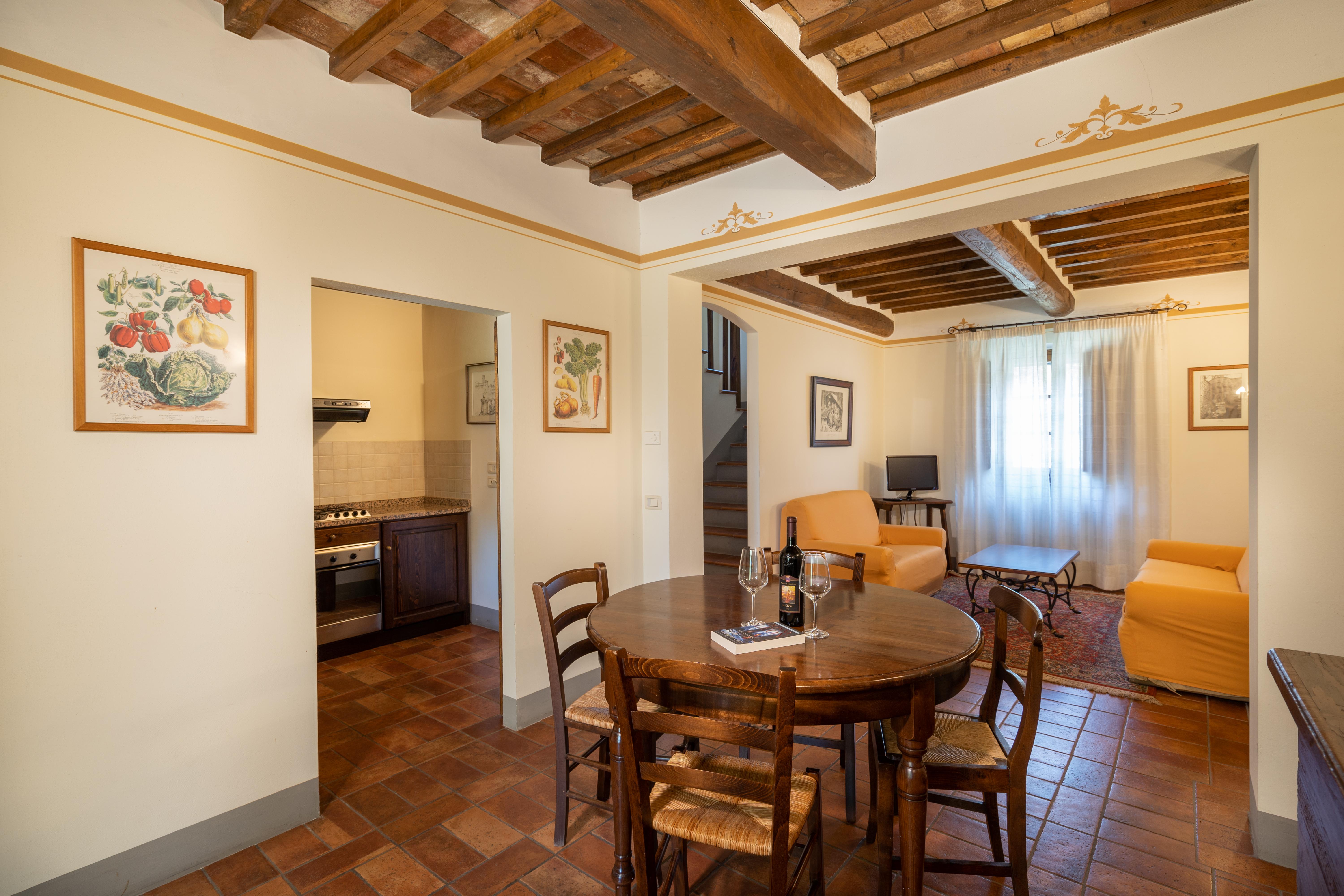 Villa Borgo San Pietro Кортона Екстер'єр фото