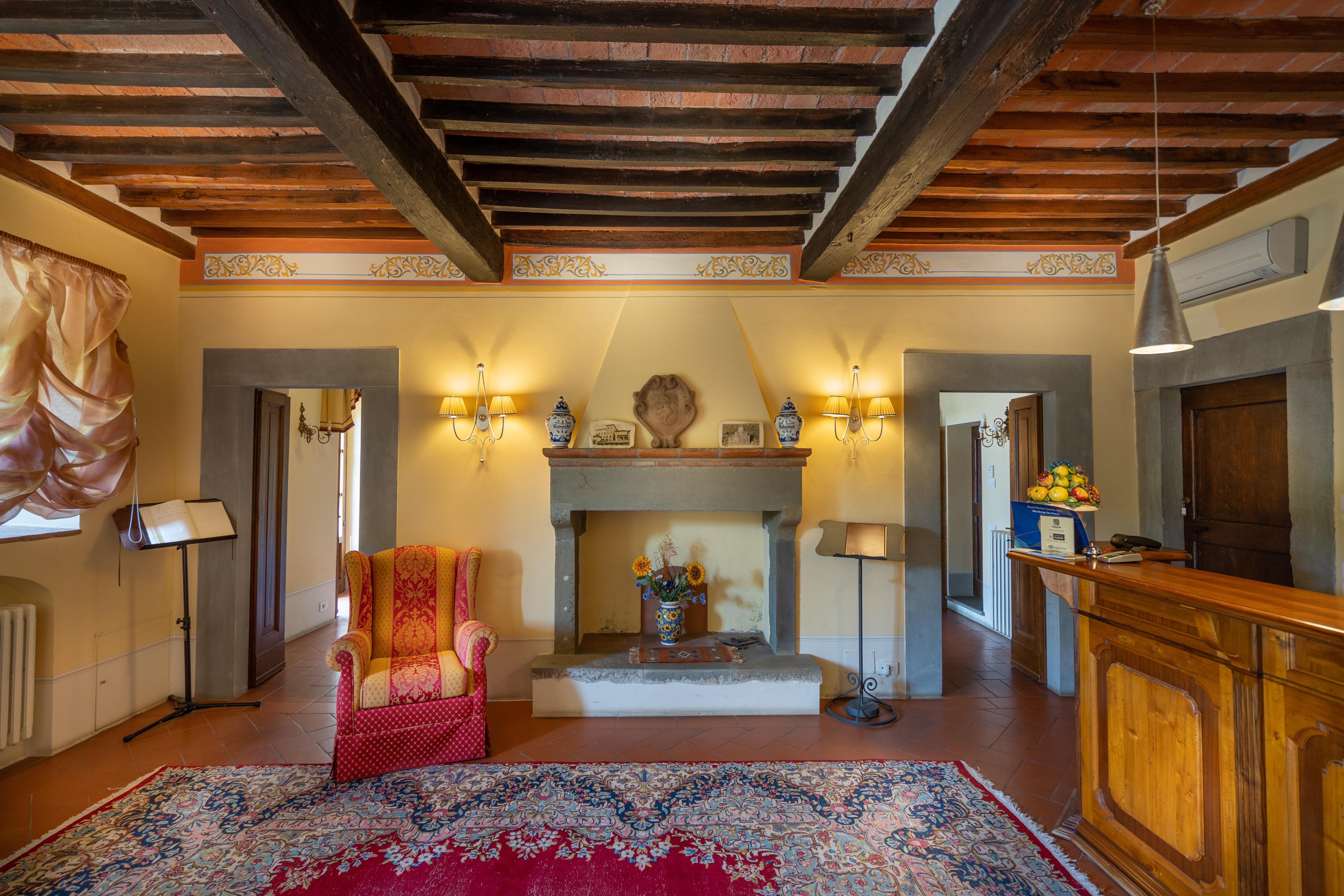 Villa Borgo San Pietro Кортона Екстер'єр фото