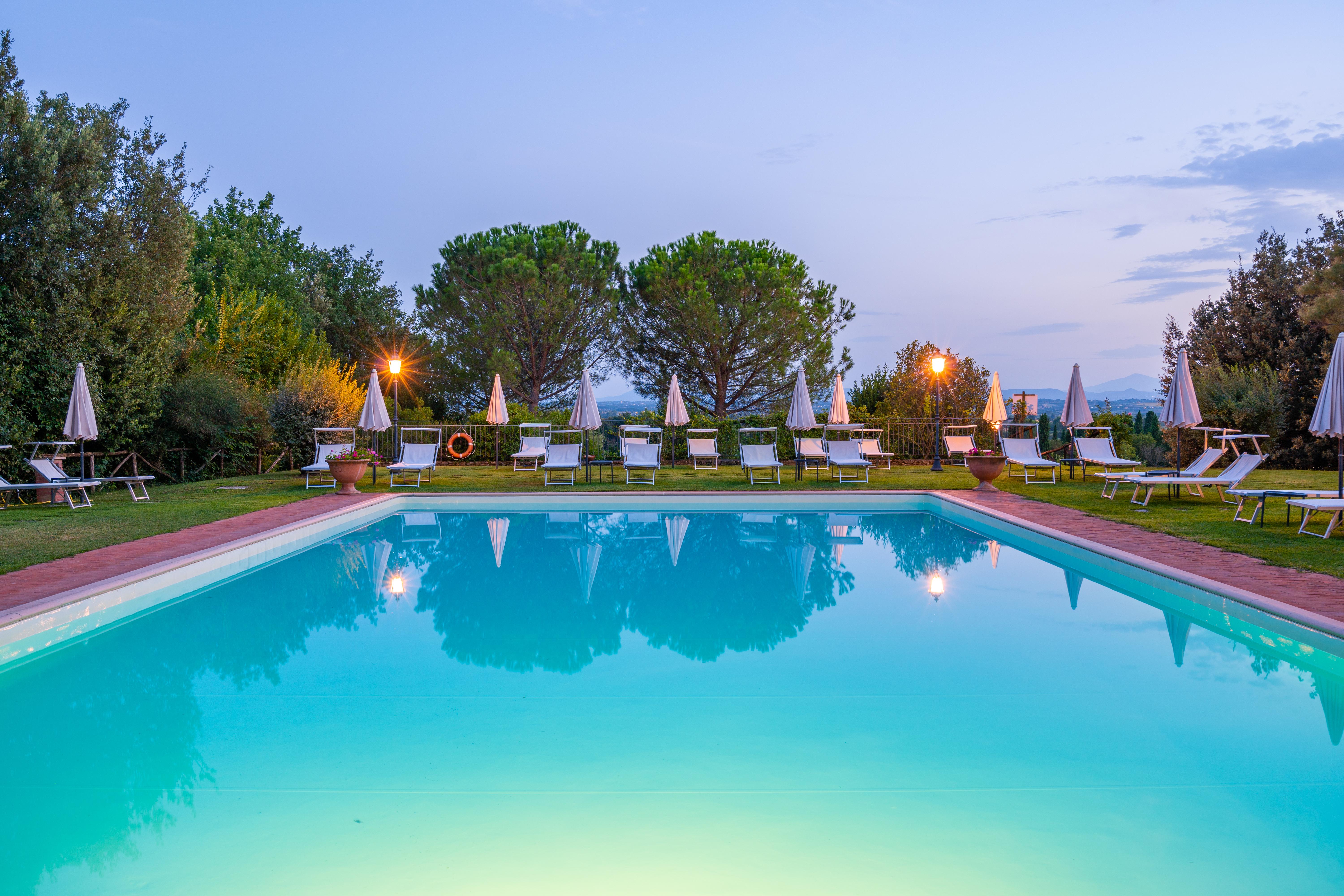 Villa Borgo San Pietro Кортона Екстер'єр фото