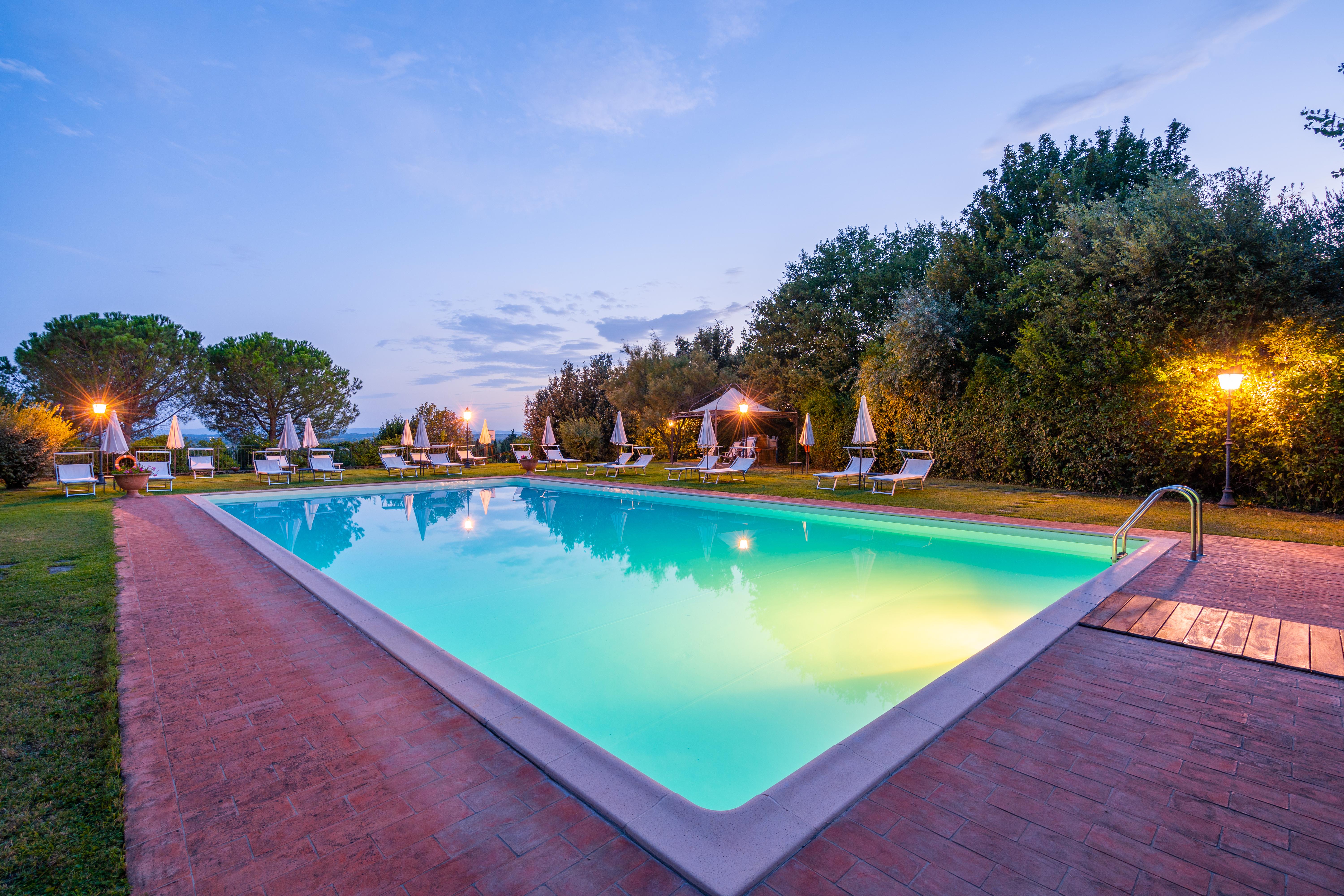 Villa Borgo San Pietro Кортона Екстер'єр фото