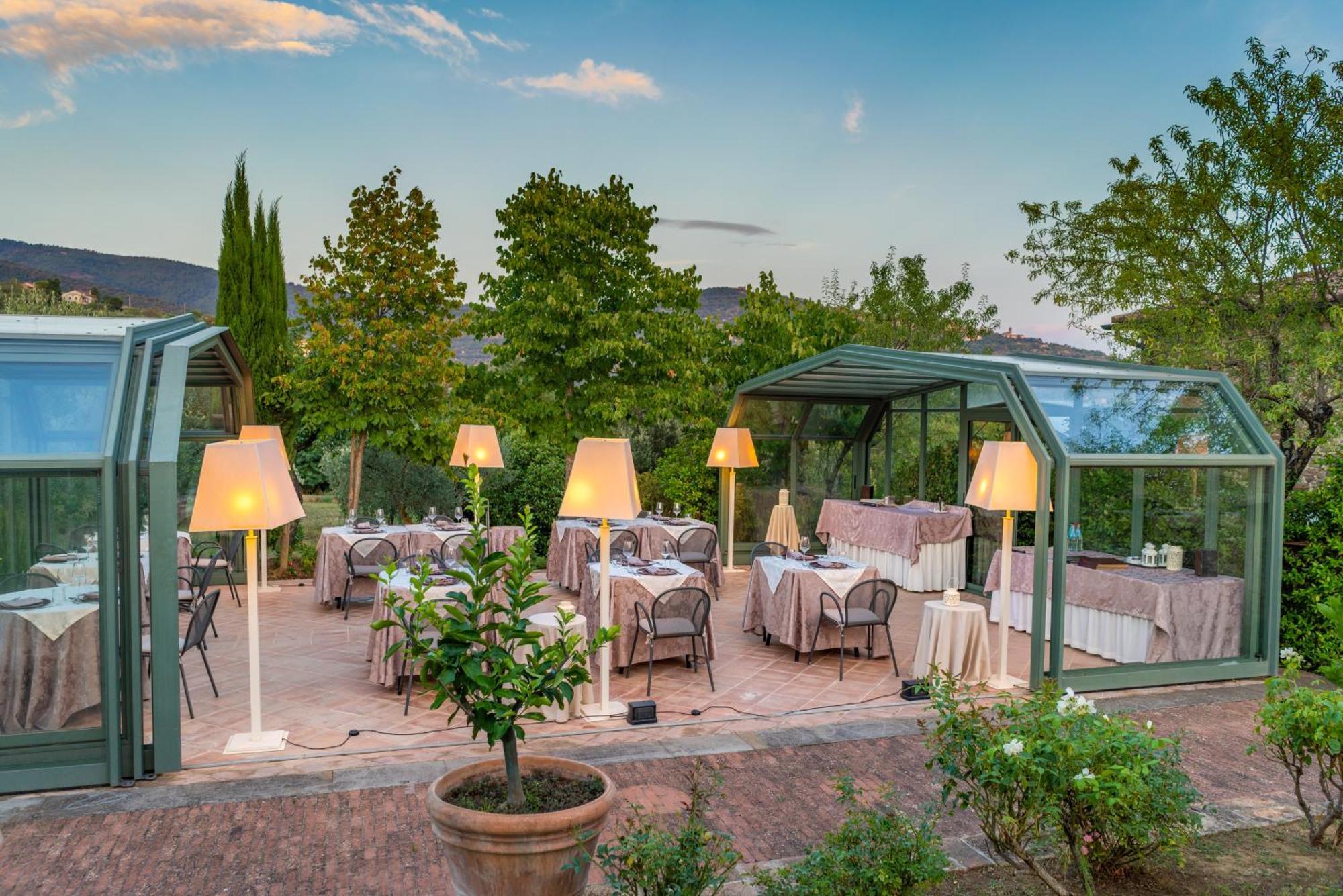Villa Borgo San Pietro Кортона Екстер'єр фото