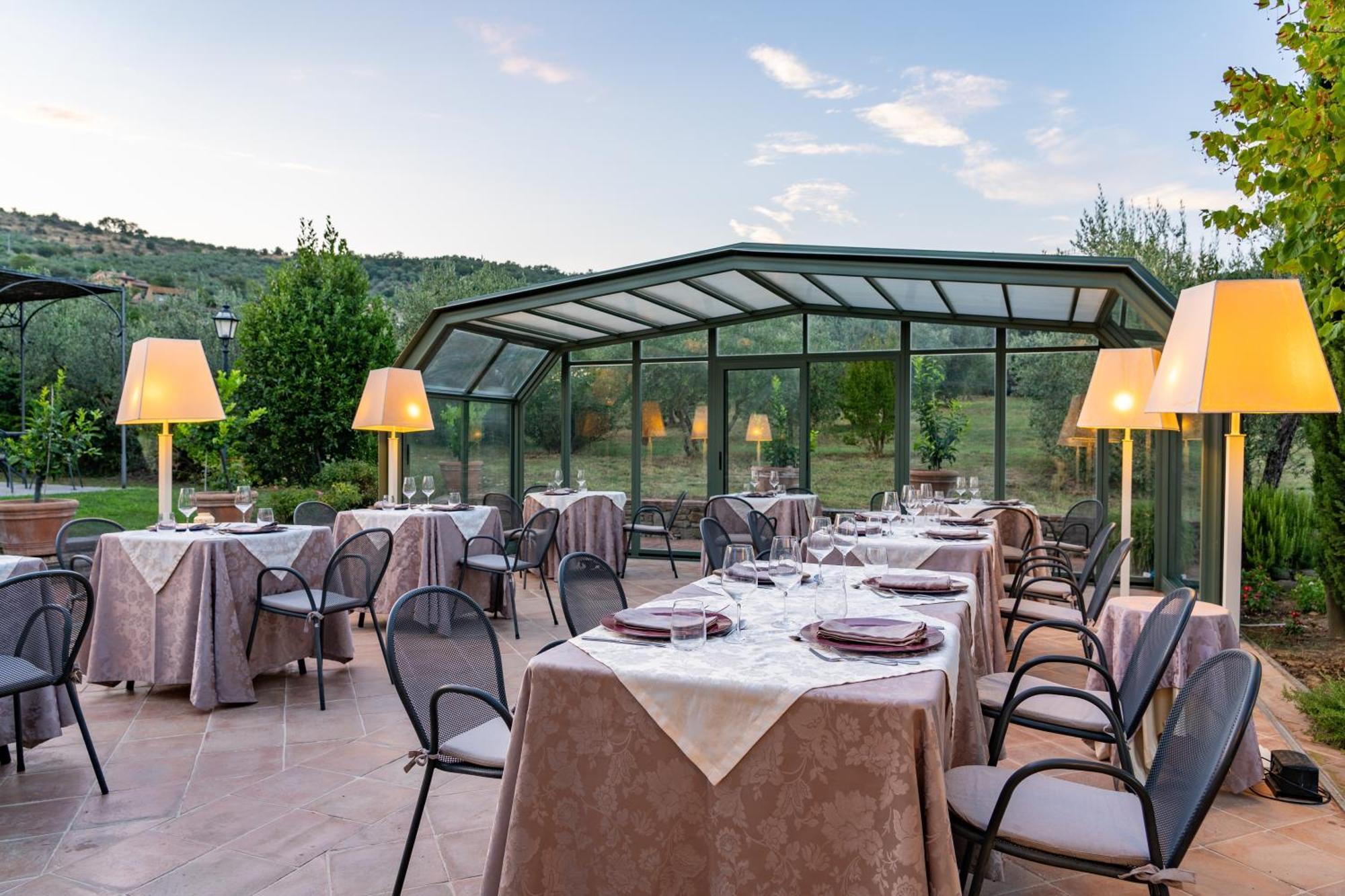 Villa Borgo San Pietro Кортона Екстер'єр фото