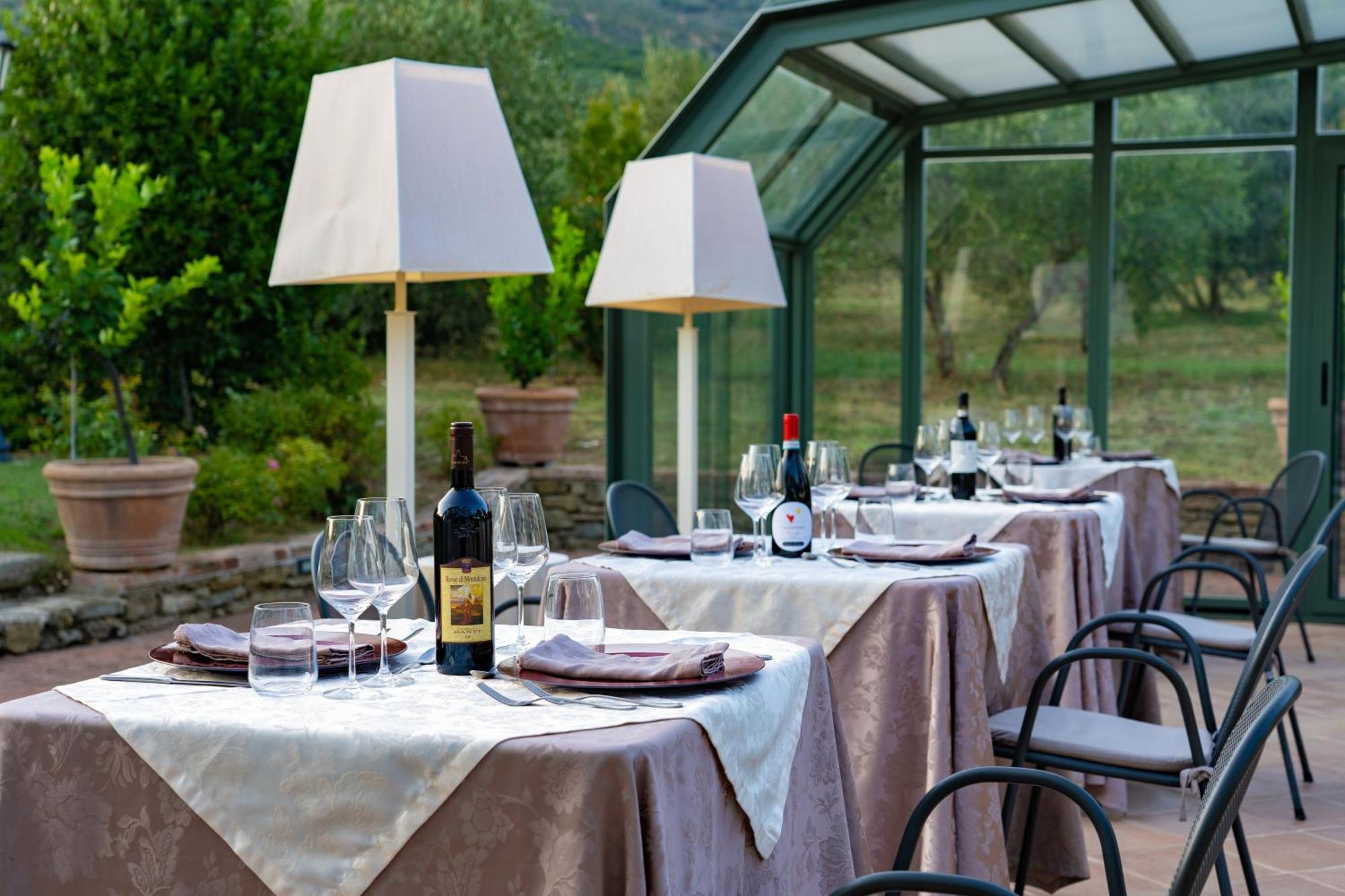 Villa Borgo San Pietro Кортона Екстер'єр фото