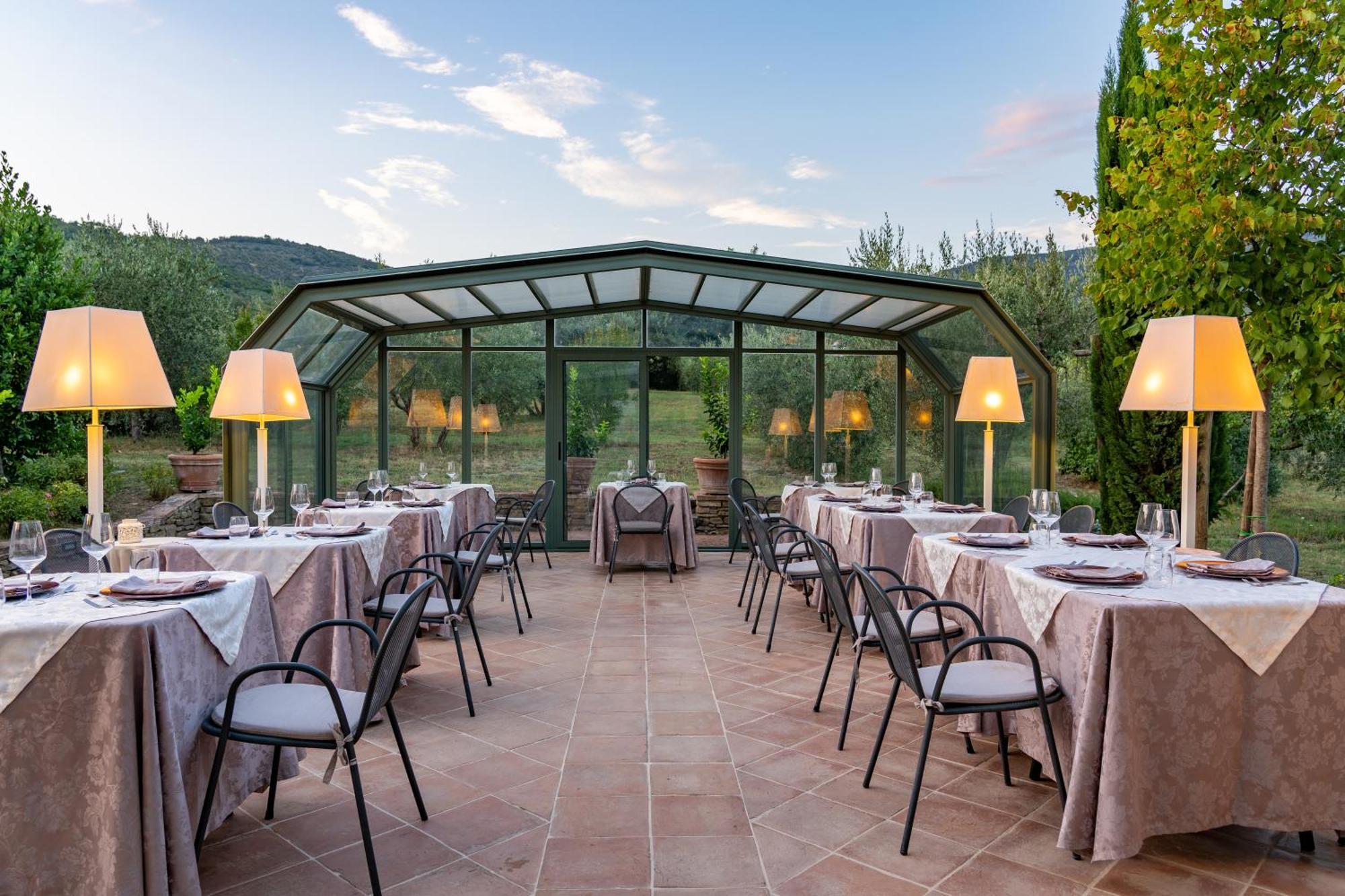 Villa Borgo San Pietro Кортона Екстер'єр фото