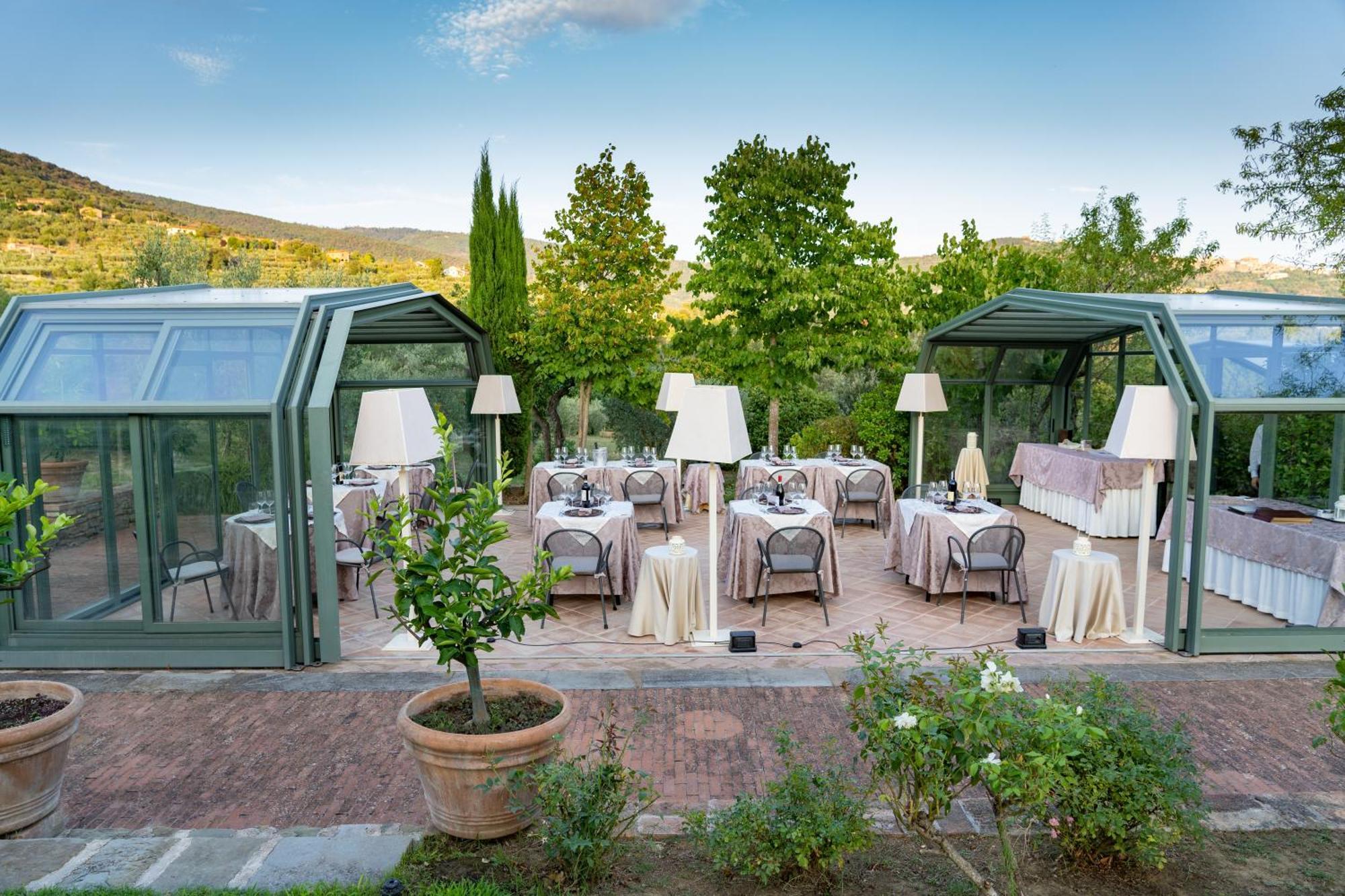 Villa Borgo San Pietro Кортона Екстер'єр фото
