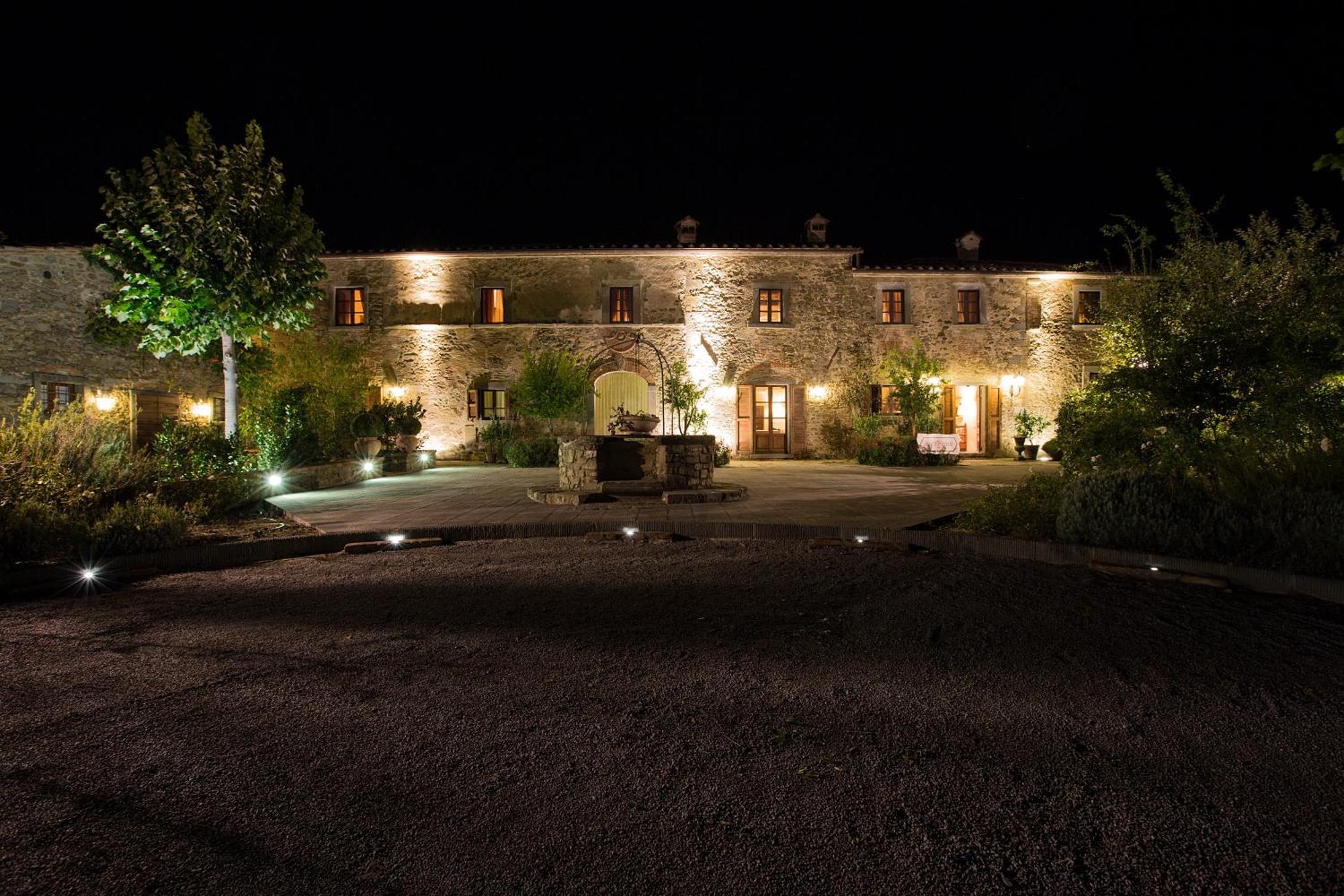 Villa Borgo San Pietro Кортона Екстер'єр фото
