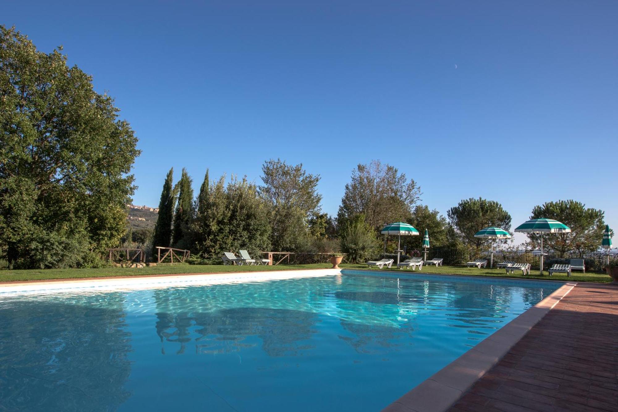 Villa Borgo San Pietro Кортона Екстер'єр фото