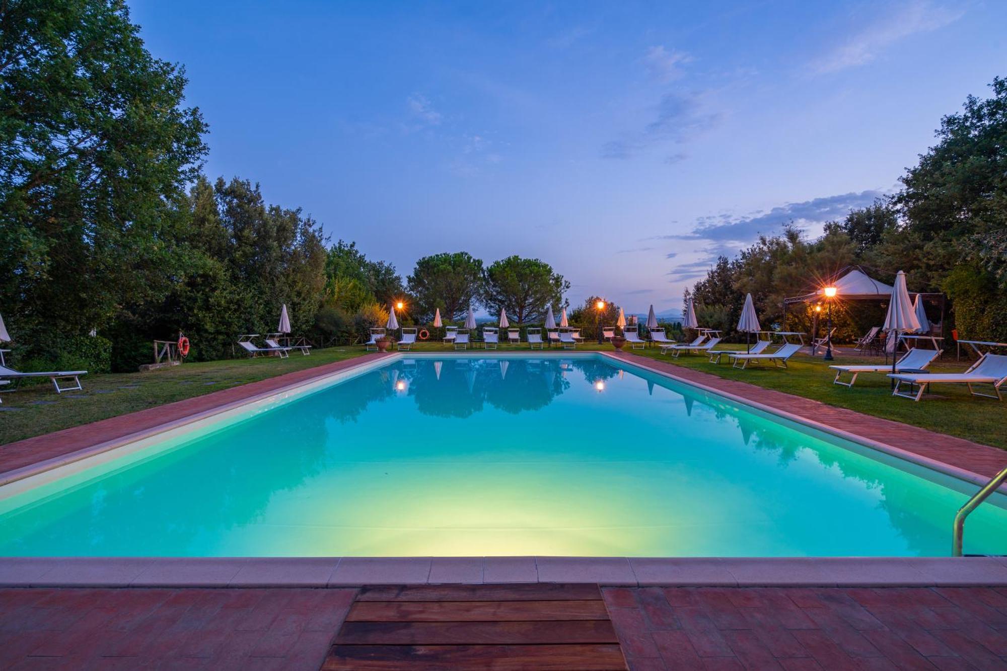 Villa Borgo San Pietro Кортона Екстер'єр фото
